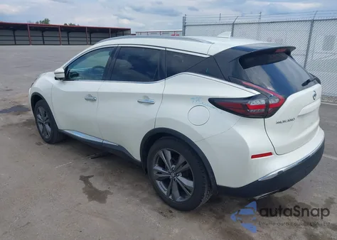2021 Nissan Murano Platinum Fwd z USA, uszkodzony, nr VIN 5N1AZ2DJ1MC107034